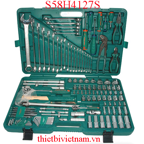 Hộp đựng dụng cụ 127 chi tiết JONNESWAY S58H4127S