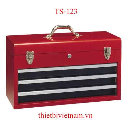 HỘP ĐỰNG DỤNG CỤ KHÔNG CHỨA ĐỒ CÓ 3 NGĂN HÃNG GENIUS MODEL TS-123 