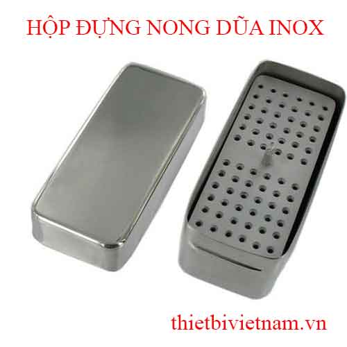 HỘP ĐỰNG NONG DŨA INOX (ENDODONTIC BOX, ENDO FILES HOLDER)