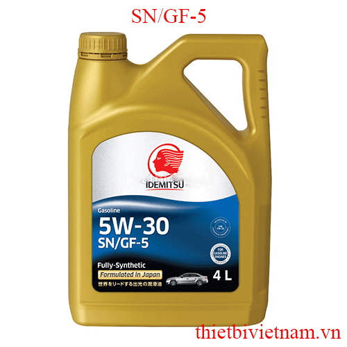 IDEMITSU 5W30 SN/GF-5 FULLY SYNTHETIC