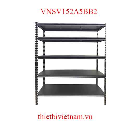 Kệ 5 tầng tấm thép ngang 152cm CSPS VNSV152A5BB2