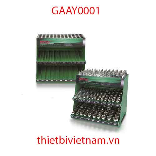KỆ ĐỰNG TUÝP 1/2 inch 182PCS HÃNG TOPTUL GAAY0001