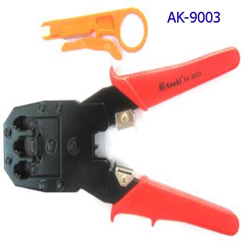 Kềm bấm cáp mạng 3 chức năng AK-9003