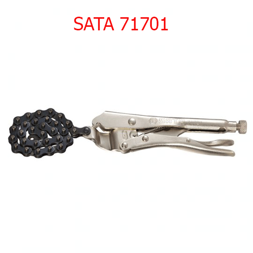 Kềm bấm chết mỏ kẹp chữ C 19 inch SATA 71701