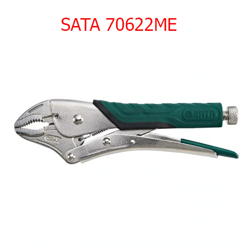Kềm bấm chết  mũi cong 10 inch SATA 70622ME