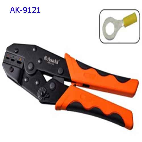 Kềm bấm đầu cosse tròn AK-9121 