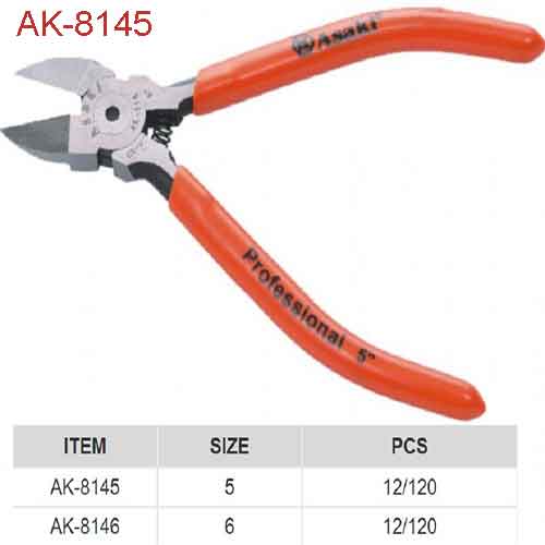 Kềm cắt mỏ nghiêng cao cấp AK-8145