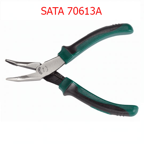 Kềm mũi cong 5 inch SATA 70613A