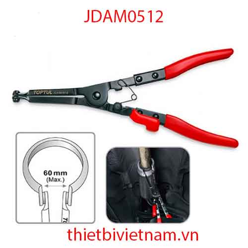 Kềm tháo lắp kẹp xả hãng TOPTUL JDAM0512