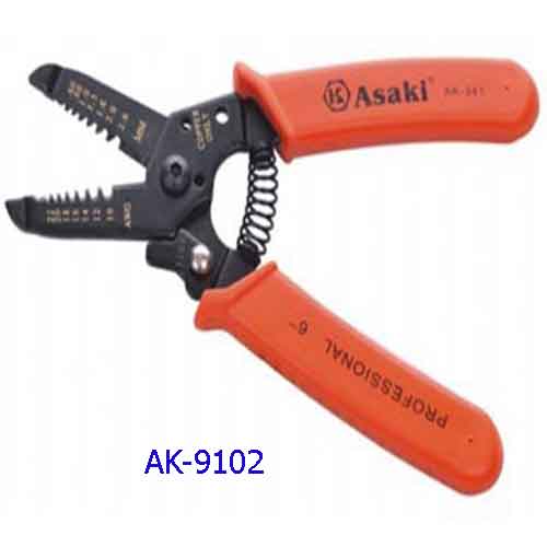 Kềm tuốt và bấm dây điện đa năng AK-9102