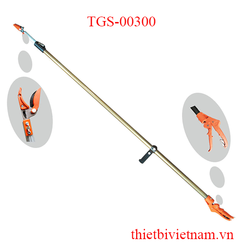Kéo cắt cành cán dài 3m  (tay bóp)  - TOP TGS-00300