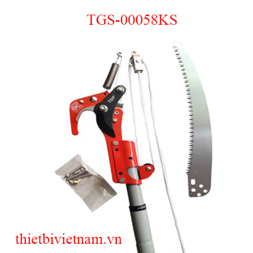 Kéo cắt cành giật dây (3m) TOP ( màu đỏ ) TGS-00058KS