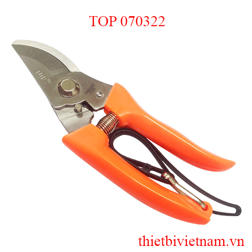 Kéo cắt cành Nhật  INOX 7 inch TOP ( Lưỡi inox ) TOP 070322