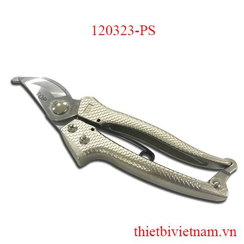 Kéo cắt cành vảy cá  (CÁN MÀU BẠC ) 8 inch TOP 120323-PS