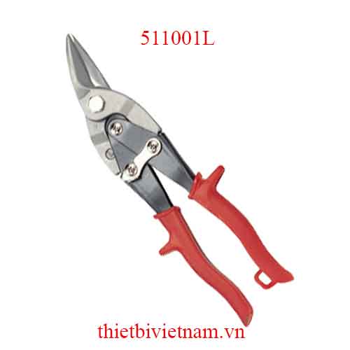 KÉO CẮT TÔN MŨI CONG TRÁI 10 INCH HÃNG GENIUS MODEL 511001L