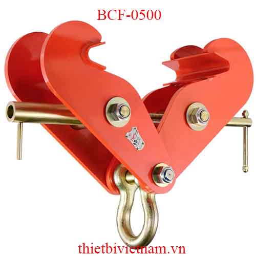 Kẹp dầm có móc cẩu tải trọng 5 tấn hãng Tiger Đài Loan BCF-0500
