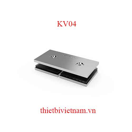Kẹp vách 04 kính-kính 180 Huy Hoàng KV04