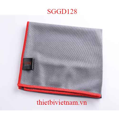 Khăn lau kính 300GSM(màu ghi) hãng SGCB SGGD128