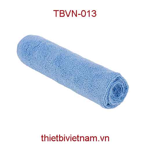 Khăn lau kính xe ô tô Microfiber màu xanh da trời 40x40cm hãng 3D G-38B