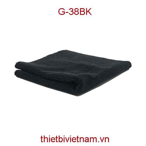 Khăn lau Microfiber màu đen 40x40cm hãng 3D G-38BK