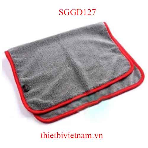 Khăn lau xe 380GSM(màu ghi) hãng SGCB SGGD127