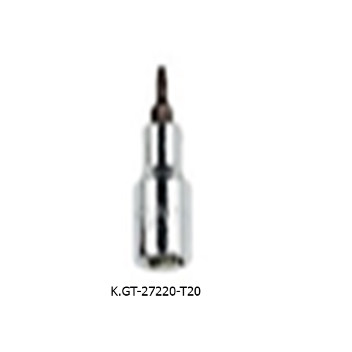 Khẩu 1/2inch đầu hoa thị vật liệu bằng thép CRV; Kích cỡ: T20