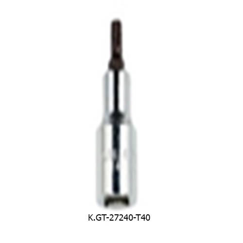 Khẩu 1/2inch đầu hoa thị vật liệu bằng thép CRV; Kích cỡ: T40