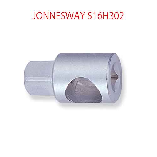 Khẩu chuyển cỡ 1/4 inch (M)-3/8 inch (F) JONNESWAY S16H302