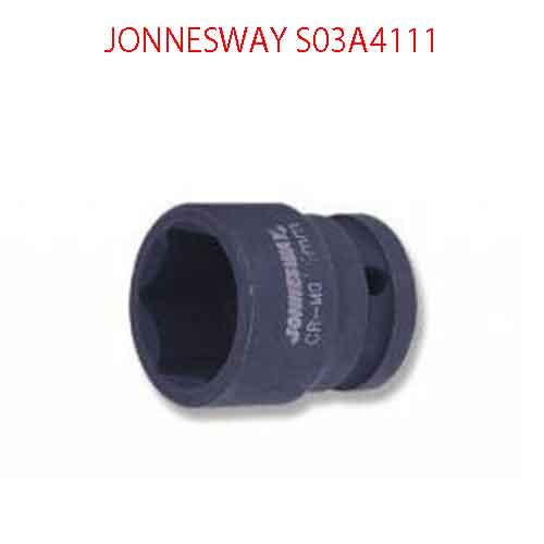 Khẩu đen ngắn 1/2-11 JONNESWAY S03A4111
