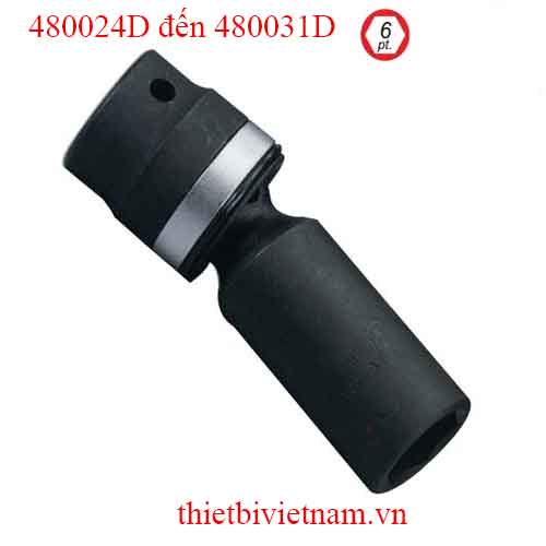 KHẨU KHỚP XOAY 1/2 INCH LOẠI DÀI DÙNG CHO SÚNG HỆ INCH GENIUS MODEL 480024D đến 480031D