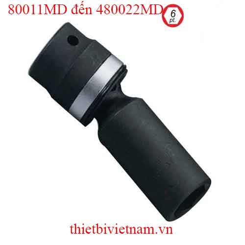 KHẨU KHỚP XOAY 1/2 INCH LOẠI DÀI DÙNG CHO SÚNG HỆ MÉT  GENIUS MODEL 80011MD đến 480022MD