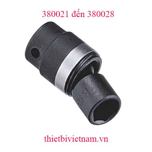  KHẨU KHỚP XOAY 3/8 INCH DÙNG CHO SÚNG HỆ INCH GENIUS MODEL 380021 đến 380028