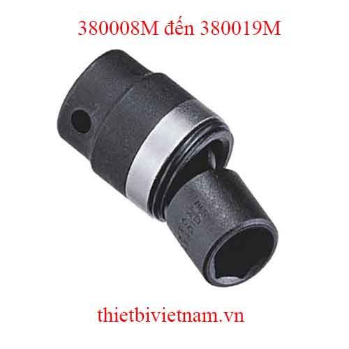 KHẨU KHỚP XOAY 3/8 INCH DÙNG CHO SÚNG HỆ MÉT GENIUS MODEL 380008M đến 380019M