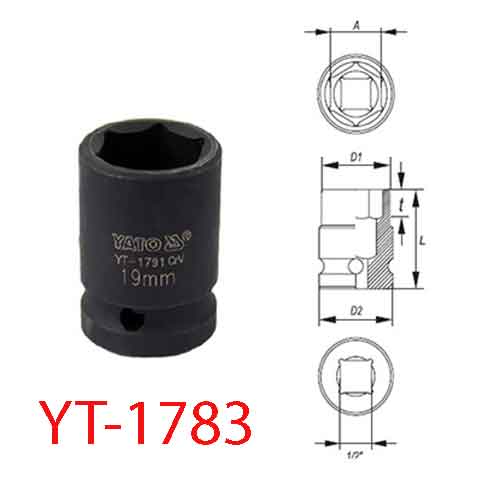 Khẩu L=38mm Phi=11mm 1/2