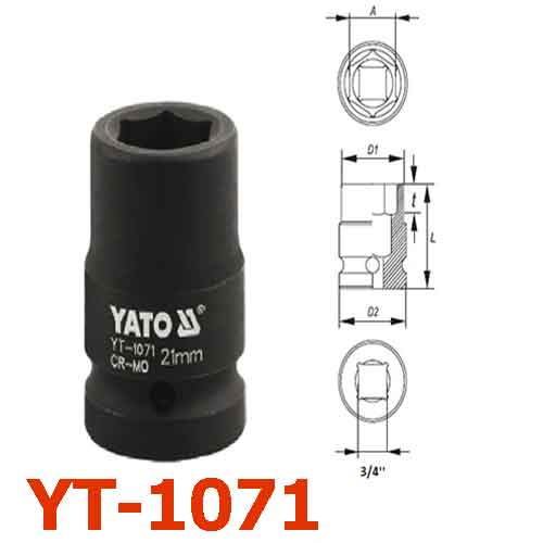 Khẩu mở ốc cho súng  3/4