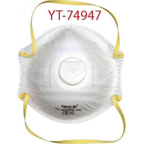 Khẩu trang giấy có van thở YATO YT-74947