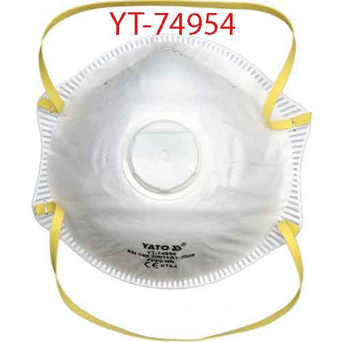 Khẩu trang giấy có van thở YATO YT-74954