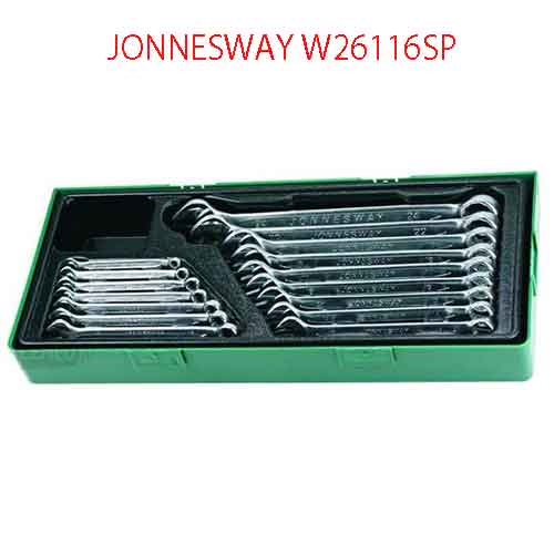 Khay 16 cờ lê liền tròng JONNESWAY W26116SP