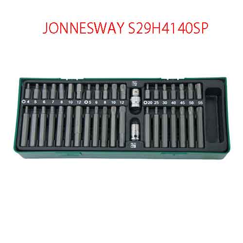 Khay 40 đầu BIT 3/8” và ½” JONNESWAY S29H4140SP