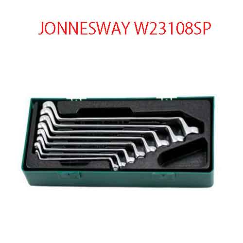 Khay 8 cờ lê tròng gập 75 độ JONNESWAY W23108SP