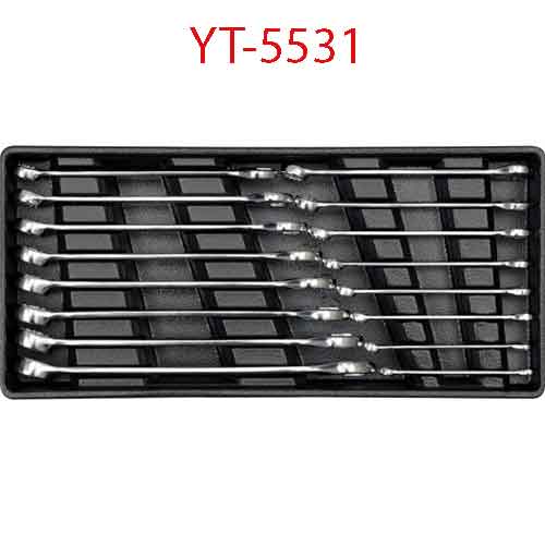 Khay Cờ Lê Vòng Miệng  Hệ Mét 6-21Mm 16 Chi Tiết Yato YT-5531