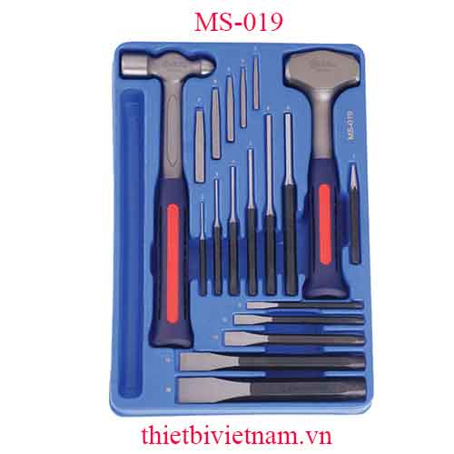 KHAY ĐỰNG BỘ BÚA ĐỤC ĐỘT 19 CHIẾC MS-019