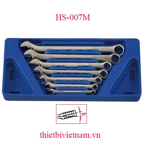 KHAY ĐỰNG BỘ CỜ LÊ ĐẦU TRÒNG ĐẦU MỞ LOẠI MỜ HỆ MÉT 7 CHIẾC HS-007M 