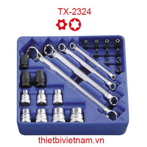 KHAY ĐỰNG BỘ KHẨU VÀ CỜ LÊ ĐẦU SAO 24 CHIẾC TX-2324