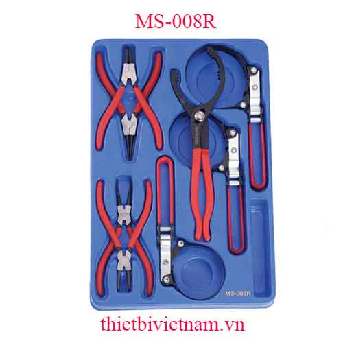 KHAY ĐỰNG BỘ KÌM MỞ PHE VÀ ĐAI XIẾT ỐNG LỌC DẦU 8 CHIẾC MS-008R