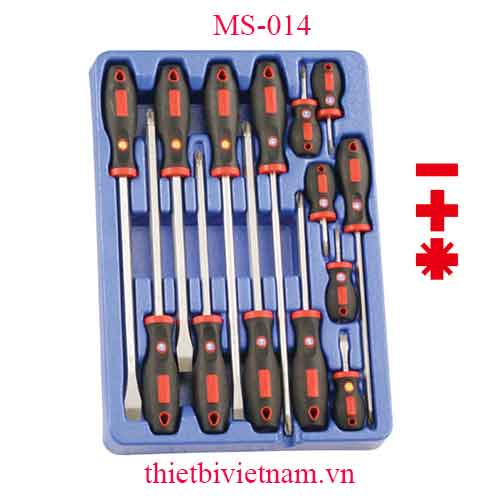 KHAY ĐỰNG BỘ TUỐC NƠ VÍT ĐA NĂNG 14 MÓN MS-014