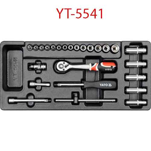 Khay nhựa Bộ tuýp tay vặn 1/4