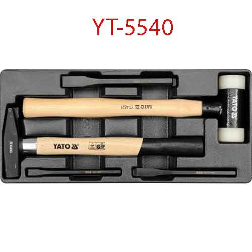 Khay nhựa búa và đục 4 chi tiết YATO YT-5540