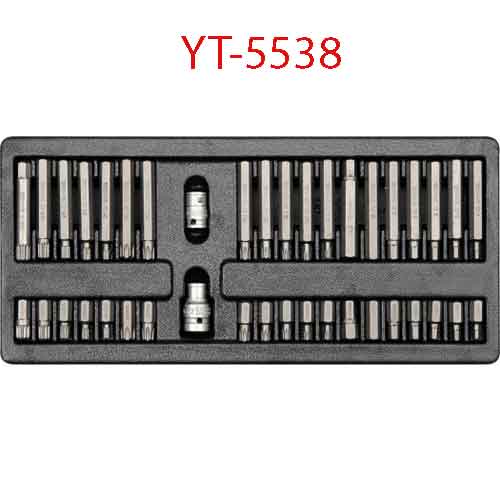 Khay nhựa mũi tuốc nơ vít 40 chi tiết YATO YT-5538