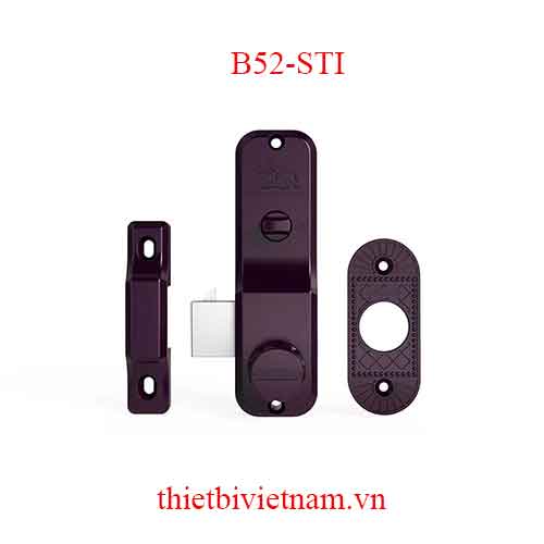 Khóa B52 cửa trượt Huy Hoàng màu tím B52-STI